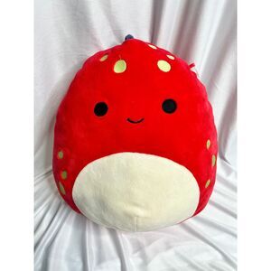Squishmallows Dolan Dino Plush‎ Stuffed Animal Red Dinosaur Collectible 10 Inch